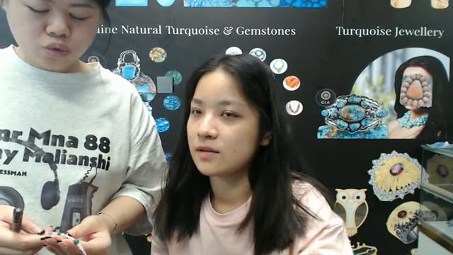 20240905-02 28.9g Natural Turquoise And Spiny Oyster 16inch Simple Atmosphere Jewelry For Gift