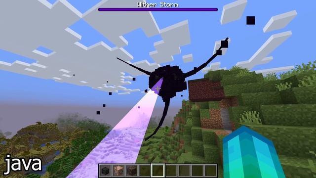 Cracker's Wither Storm Minecraft Bedrock Vs Minecraft Java