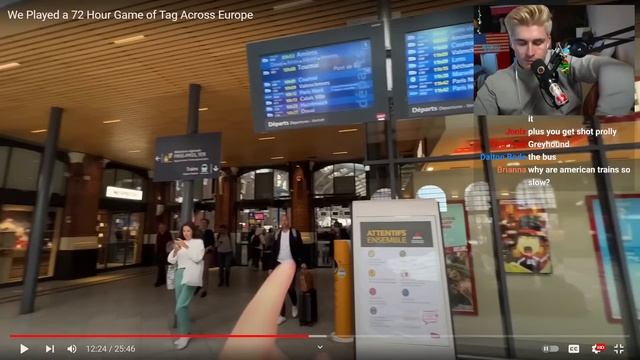 Ludwig Reacts to Jet Lag The Game S03E01: Tag Across Europe смотреть онлайн