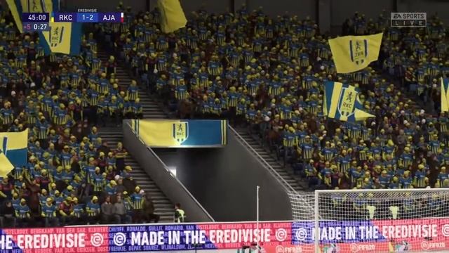 FIFA 20 | RKC Waalwijk vs Ajax | 10 Dic 2027 | Eredivisie | J.17 смотреть онлайн