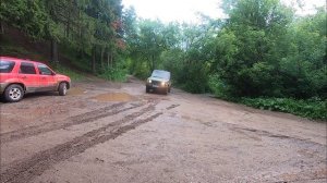 Isuzu Trooper японский рамный джип прет как танк, американец в шоке!