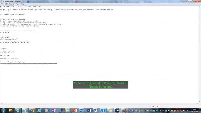 configuring and using git annex version tool in Linux смотреть онлайн