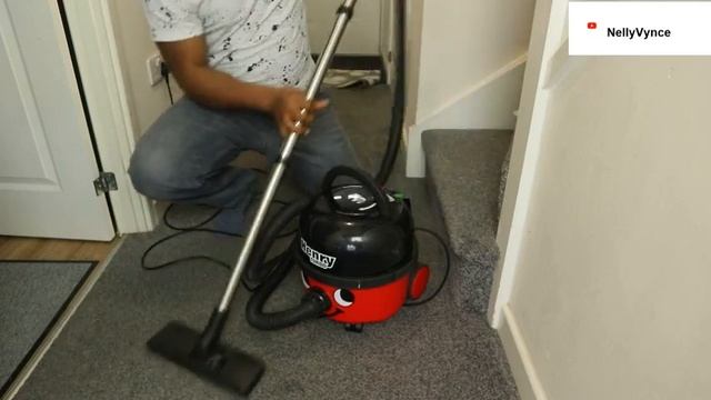 Vacuuming The Hallway With Numatic Henry Turbo