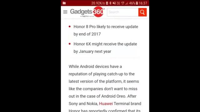 Honor 6x oreo update still not released why? जाने क्या हुआ oreo अपडेट का ।New date. смотреть онлайн