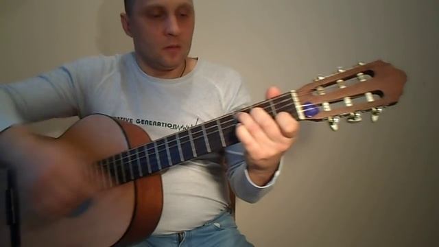 Как сыграть на гитаре - В лесу родилась ёлочка смотреть онлайн