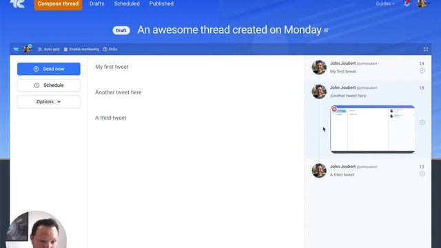 How to add video to tweets in a Twitter thread смотреть онлайн