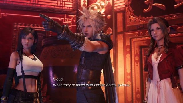 Final Fantasy 7 Remake — Cloud saying jackass смотреть онлайн