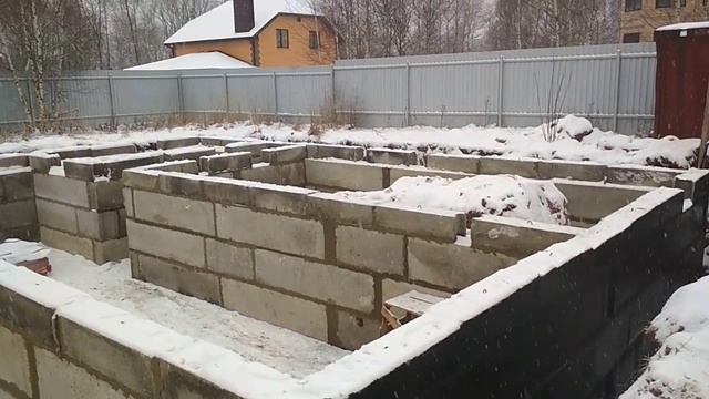 Фундамент под коттедж.окончание смотреть онлайн