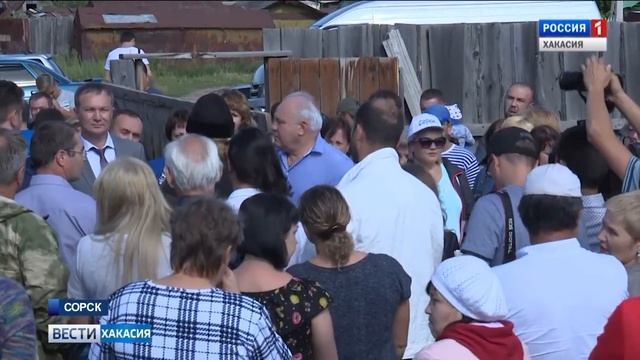 В Сорске подходит к завершению строительство православного храма. 07.08.2018 смотреть онлайн