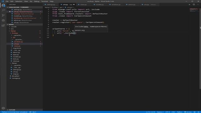 Django Rest Framework API #11 / ModelViewSet and Routers With Serializer. смотреть онлайн