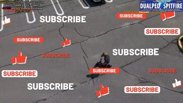 Michael From Montreal Buys A Spitfire Best 52V Scooter On The Planet + Drone Crash! смотреть онлайн