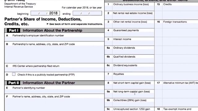 LLC Partnership Tax Basis & Basics: Form 1065, Sch K-1, Capital Account, Inside Basis, Outside Basi