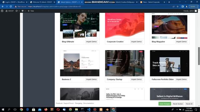 WordPress (Part -3 ) | Salient Theme Installation Guide смотреть онлайн