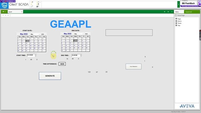 HOW GENERATE REPORT IN CITECT SCADA with Start & End Date & Time in excel смотреть онлайн