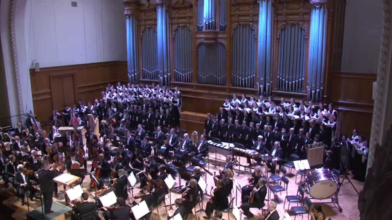 Четвертый концерт IV Всероссийского фестиваля вокально-хоровой музыки имени В.С. Попова, 27.11.2014 смотреть онлайн