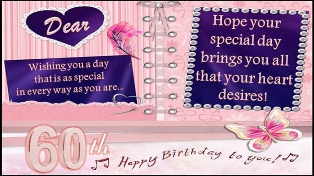 60th Birthday Greetings смотреть онлайн