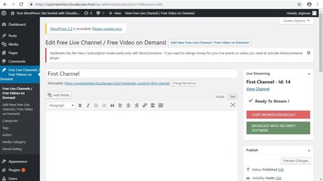 How To Live Stream To WordPress With OBS STUDIO смотреть онлайн