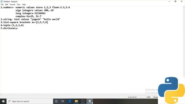 CLASS-9 PYTHON LECTURE-4 смотреть онлайн