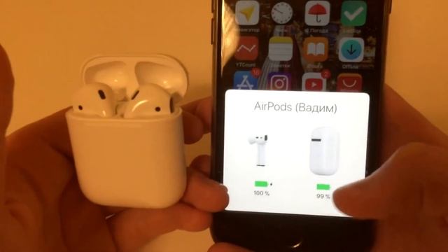 БЕСПРОВОДНЫЕ НАУШНИКИ APPLE AIRPODS смотреть онлайн