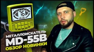 Обзор Tianxun MD 55 B. Металлоискатель с Wildberries для копа железа и монет 2024