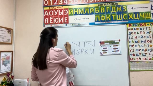 Звуко-буквенный разбор слова для первоклассников. #детииобразование #ошибкиродителе смотреть онлайн