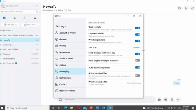 How to Change Font Size in Skype смотреть онлайн
