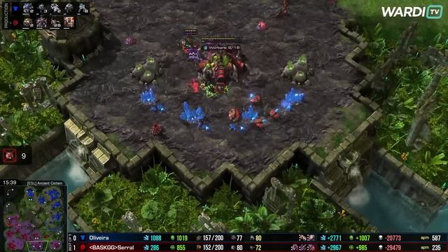 FINALS! - Serral vs Oliveira (ZvT) - Kung Fu Cup 7 [StarCraft 2] смотреть онлайн