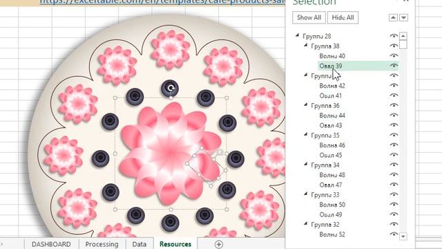 Cafe Products Sales Analysis in Excel смотреть онлайн