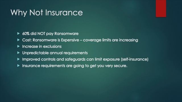 Cybersecurity Insurance: What is Involved? - Larry Josefowski смотреть онлайн
