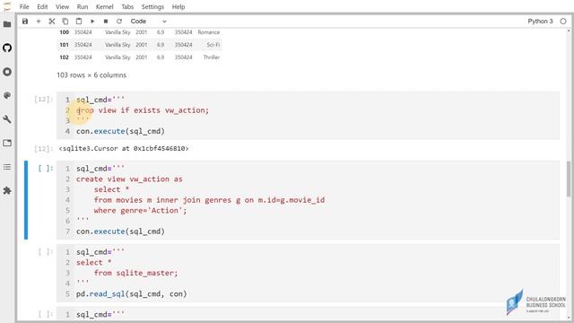 สอน pandas: การเก็บ DataFrame ใน SQLite in-memory смотреть онлайн