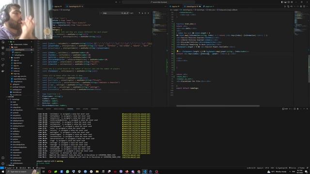 Building Spy themed Boardgame web app with Golang and ReactJs. Episode 5 of Cyber Requiem PART 2 смотреть онлайн