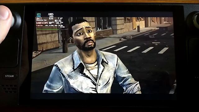 The Walking Dead (Telltale Games) - Steam Deck Gameplay Test - SteamOS смотреть онлайн