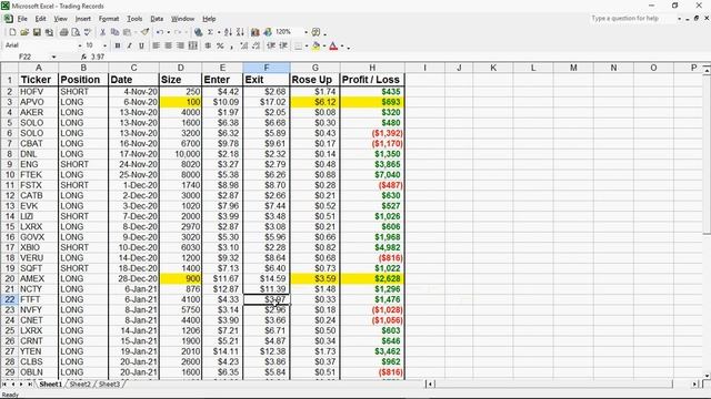 My trading excel journal of all my wins thanks to trading tickers DVD смотреть онлайн