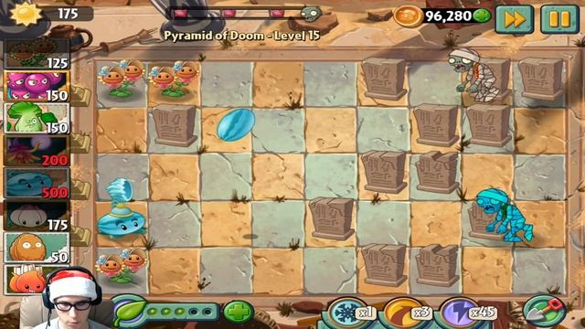 Прохождение Plants vs Zombies 2 - ОДУВАНЧИК ПРОТИВ ВСЕХ ... смотреть онлайн