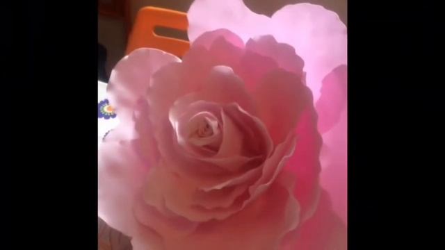 МК Ростовые цветы. Цветы-гиганты. Цветы из Фоамирана\Full-height Foamiran Flowers