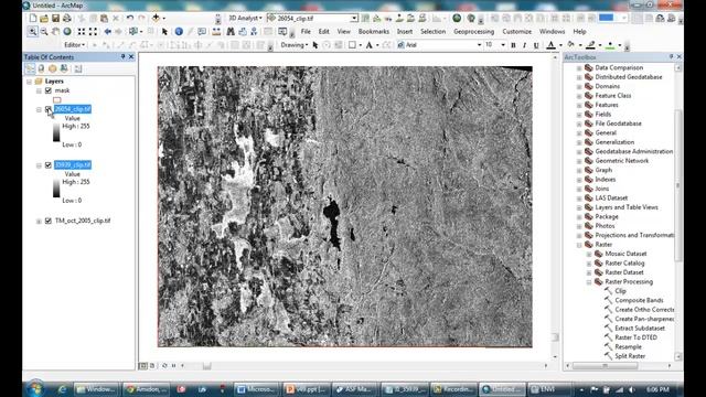 v49 filtering radar data in ENVI смотреть онлайн