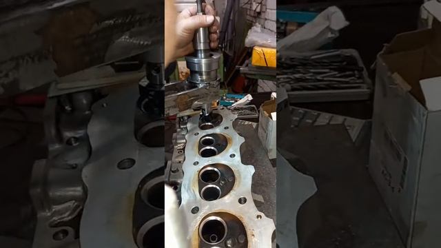 Станок для прирезки седел клапанов ГБЦ своими руками смотреть онлайн