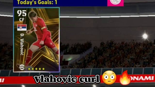 Vlahovic curl eFootball 2023 !!! смотреть онлайн
