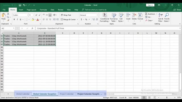 Support for Calendar - Primavera P6 смотреть онлайн