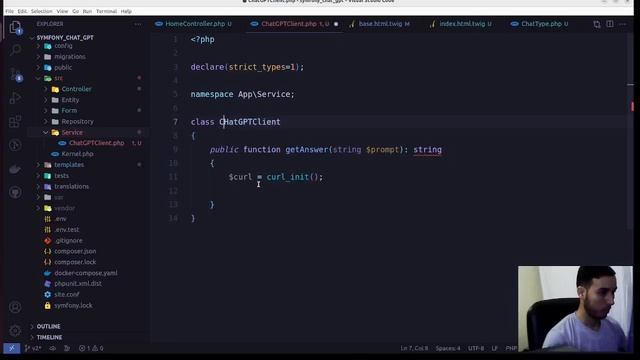 Open AI Chat GPT in PHP Symfony Framework смотреть онлайн