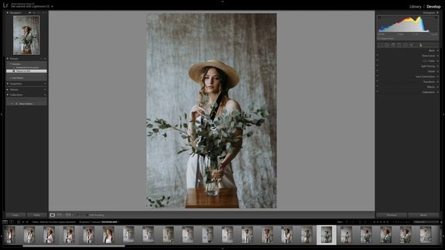 Обработка с коричневой тонировкой в LIGHTROOM+пресет смотреть онлайн