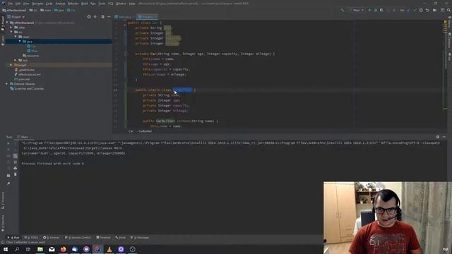 [Java #11] Wzorzec budowniczy (builder) - spontaniczna implementacja смотреть онлайн