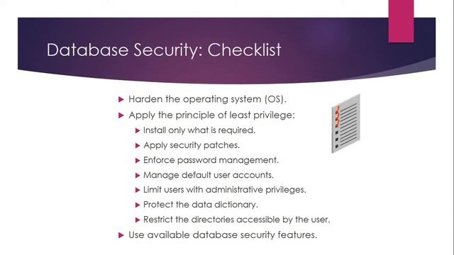 Oracle Database security смотреть онлайн