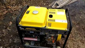 Запуск дизельного генератора в холод