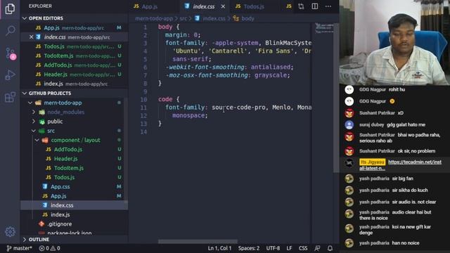 Live ? | Building the App | Part 2 | Full Stack Web Development 2020 смотреть онлайн