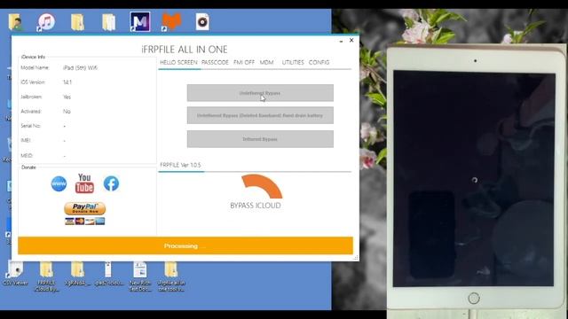 iPad 5 iCloud bypass tool! Bypass iCloud tool for all iPad. смотреть онлайн