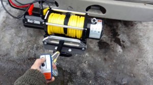 Соболь Cummins 4x4 Offroad. Установка лебедки назад.