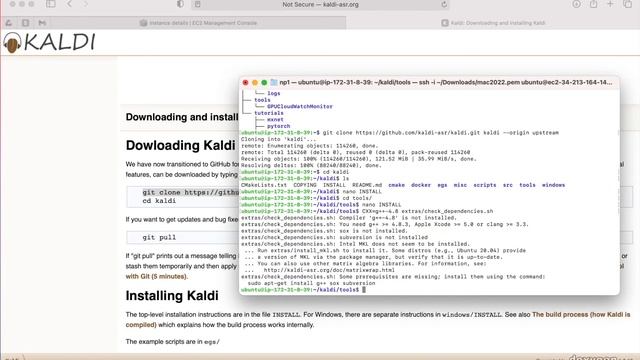Install Kaldi AWS Ubuntu смотреть онлайн