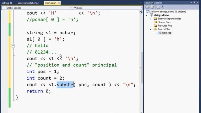 Week 09 std::string Part 3 смотреть онлайн