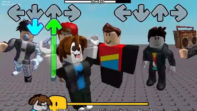 Friday Night Funkin': Noob War On A Friday Night | FNF Noob War (Roblox) (Joke) (Cover) смотреть онлайн